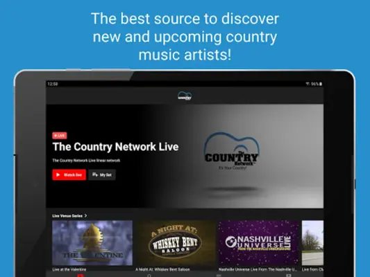 The Country Network android App screenshot 3