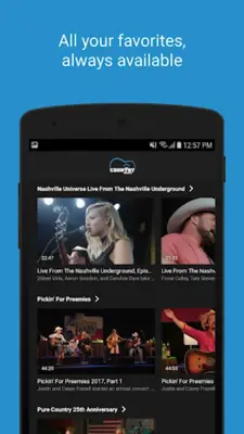 The Country Network android App screenshot 7